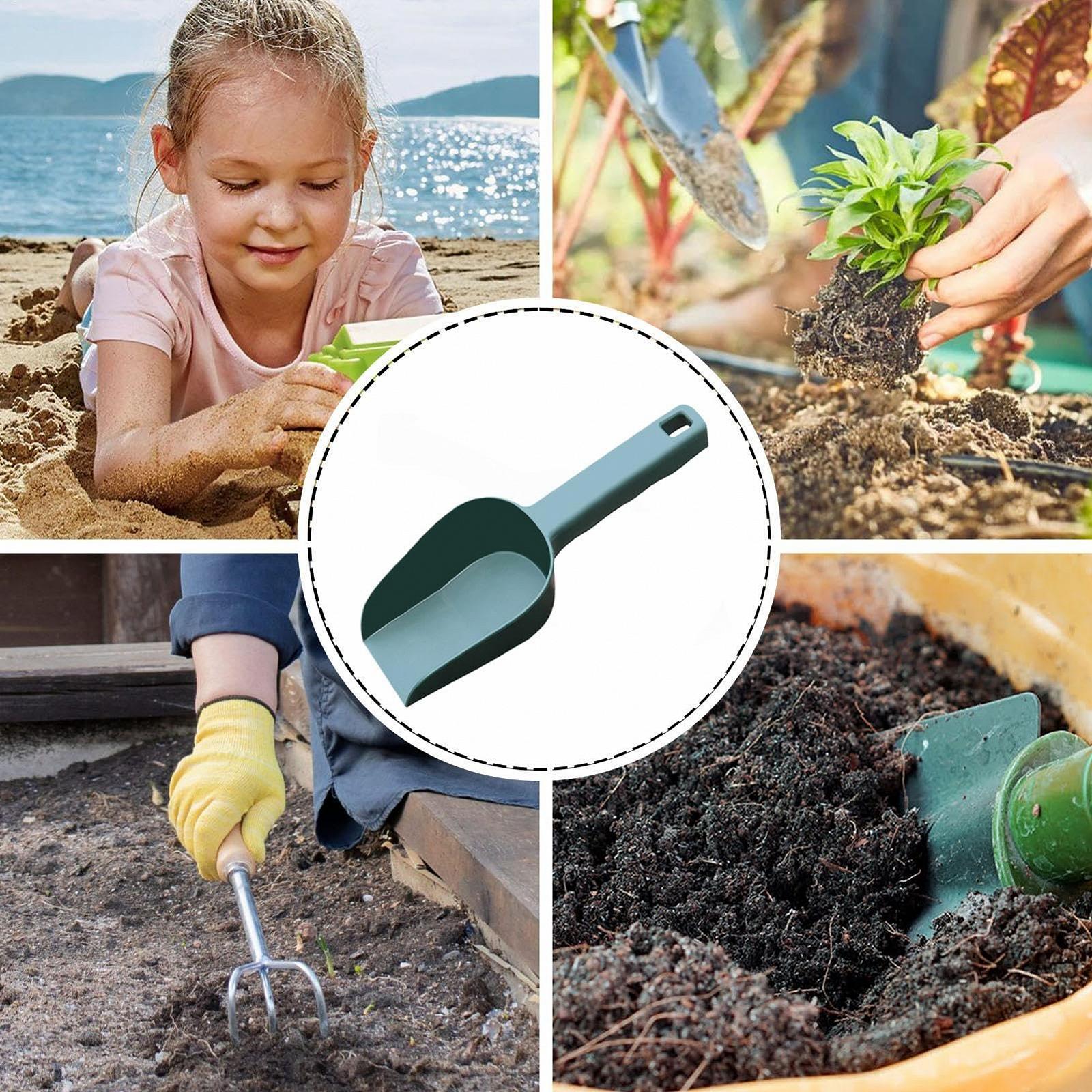 Садова лопатка з ергономічною ручкою для копання, посадки, пересадки та прополки, фото №4