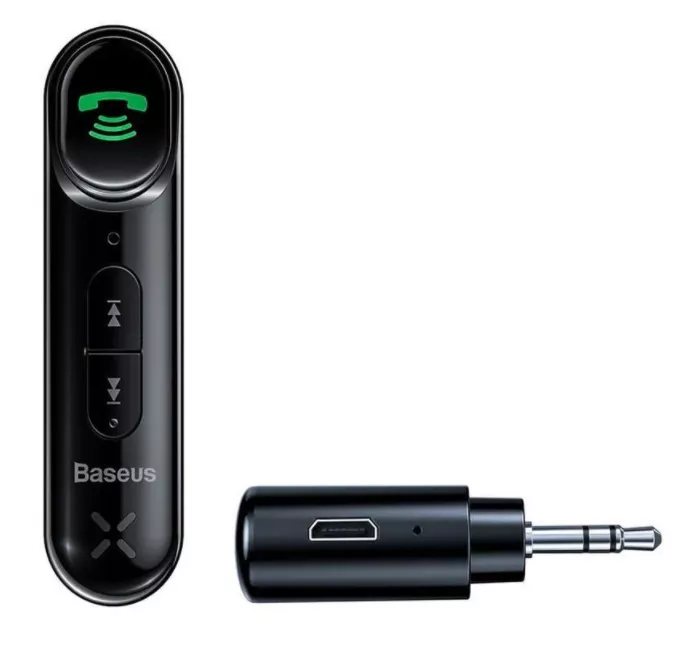 FM-трансмиттер Baseus Qiyin AUX Car Bluetooth Receiver (WXQY-01) Black, фото №2