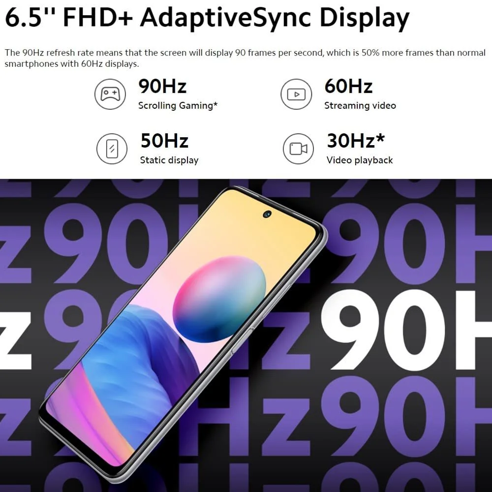 Смартфон Xiaomi Redmi Note 10 5G 4 GB RAM, 128 GB ROM, Graphite Grey, фото №4 Смартфон Xiaomi Redmi Note 10 5G 4 GB RAM, 128 GB ROM, Graphite Grey, фото №4