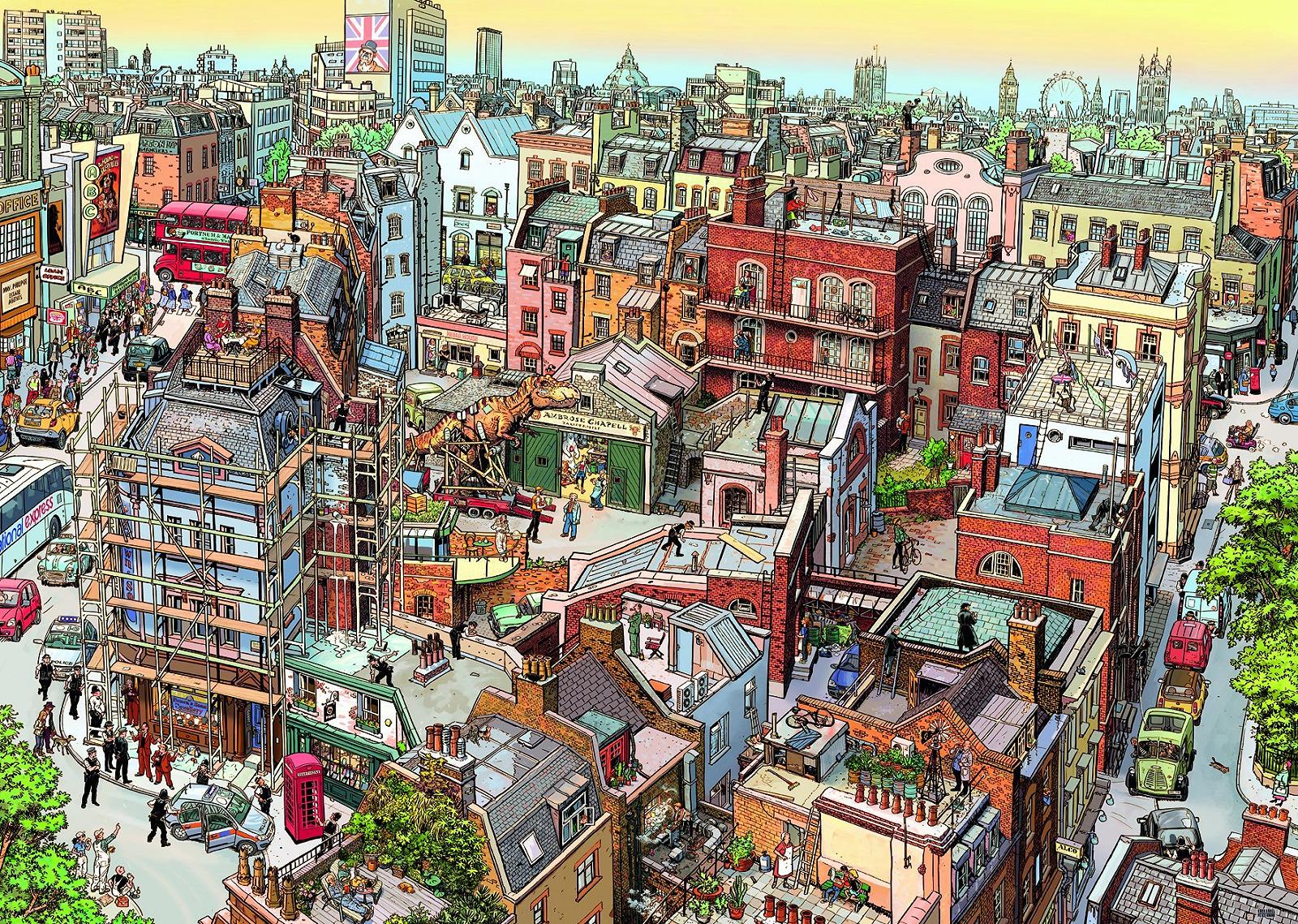 Пазл HEYE 29753 2000 элементов Разноцветный, фото №2