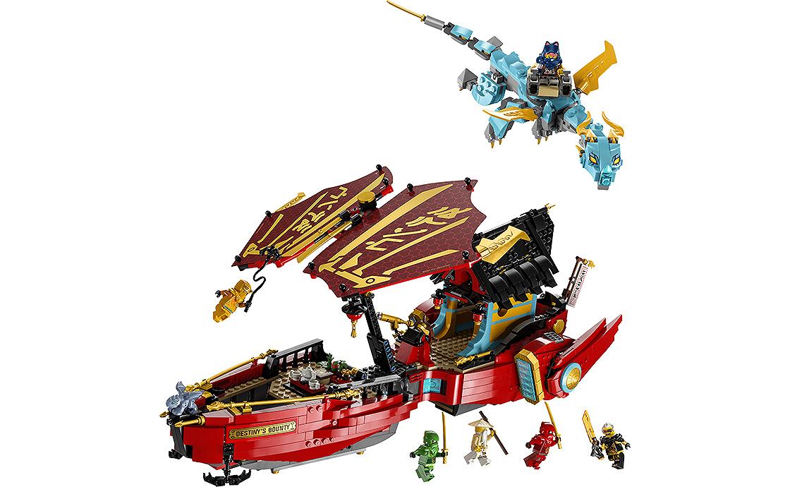 Детский конструктор LEGO NINJAGO Дар Судьбы: Гонки со временем (71797), фото №3
