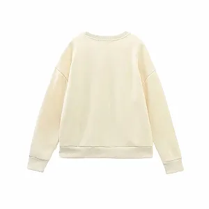 Світшот з довгими рукавами Harajuku SANSIWU для жінок Y2K synthetic.ua - Фото 1