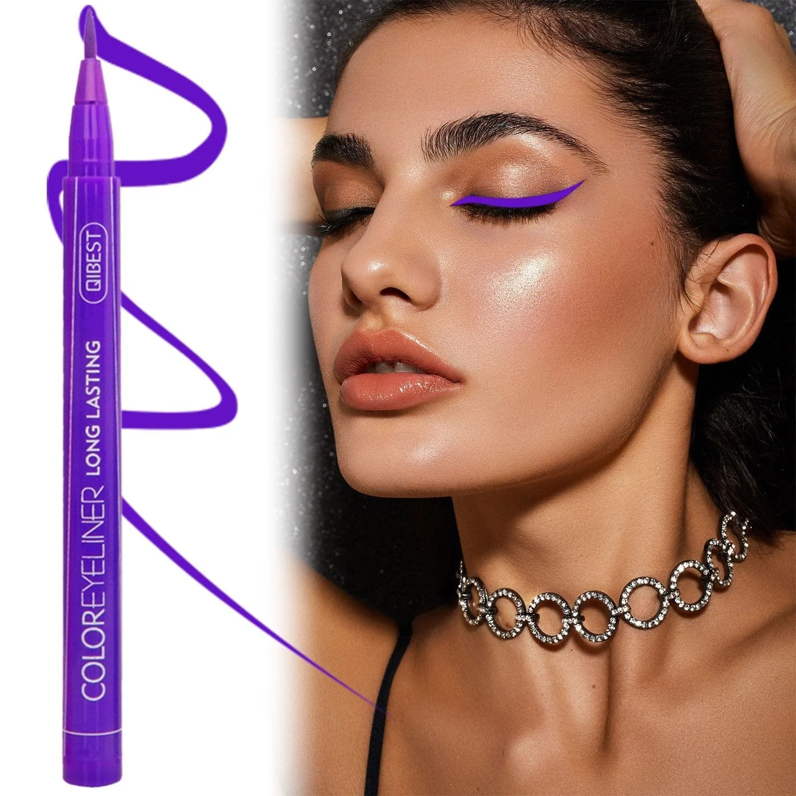 Підводка рідка для очей Синя G,, фото №3