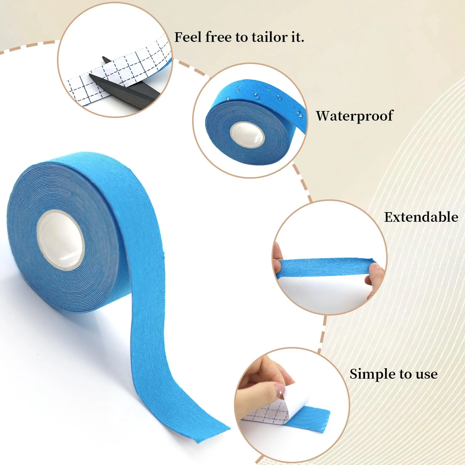 Стрічка для підтяжки обличчя ZITUZY, 6 шт, проти зморшок, фото №3 Стрічка для підтяжки обличчя ZITUZY, 6 шт, проти зморшок, фото №3