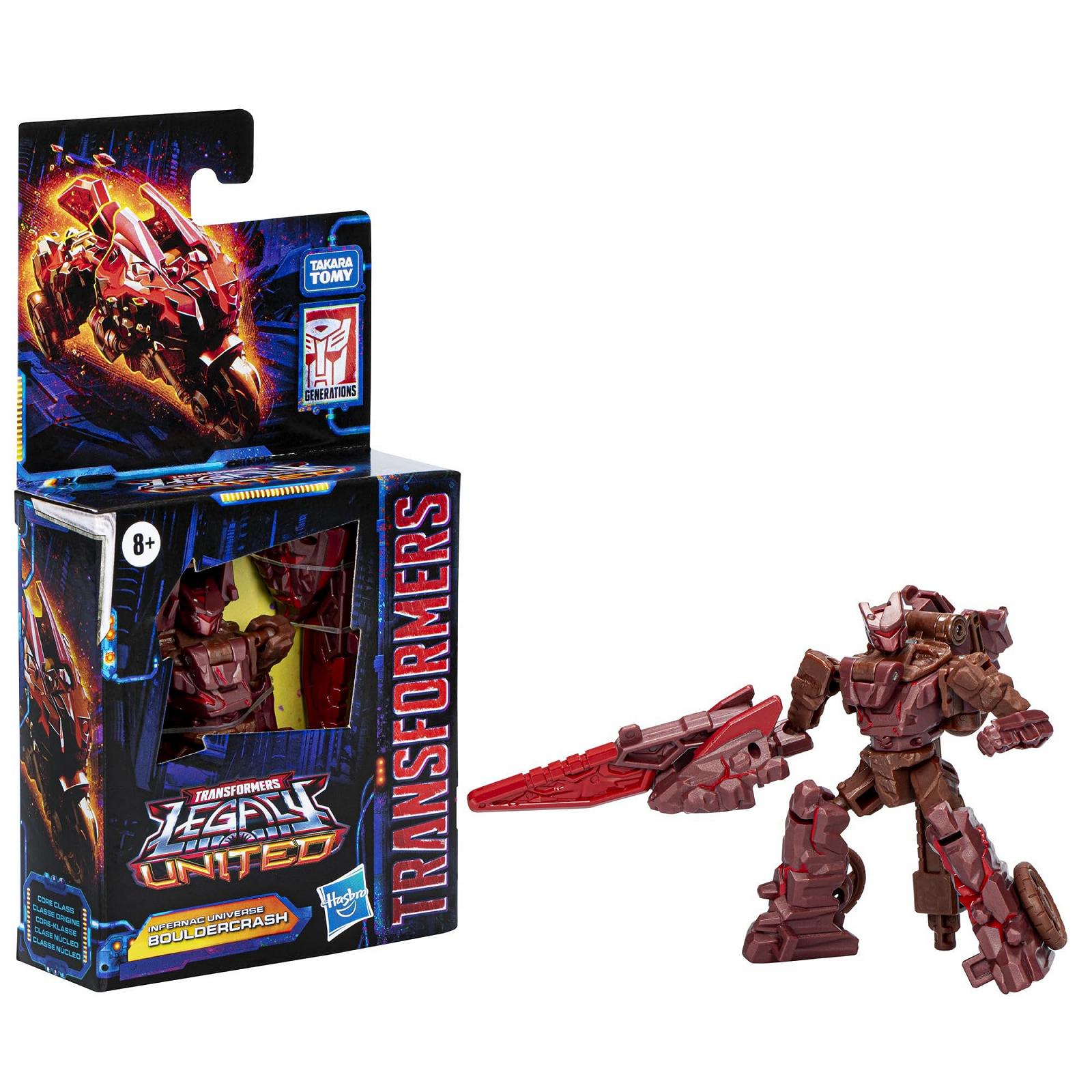 Фігурка Transformers Legacy United Core Class Bouldercrash Всесвіт Infernac, фото №14