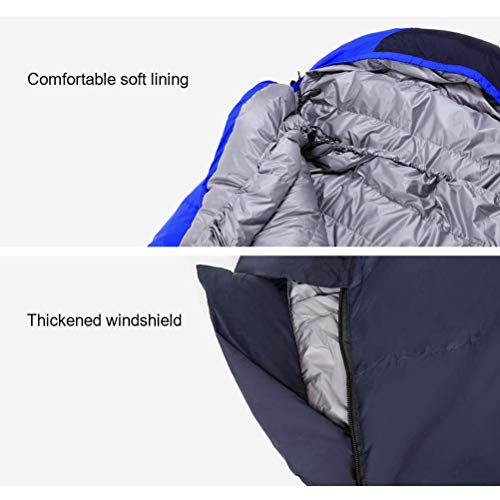 Daunenschlafsack 3-4 сезонів 210 * 80 см, фото №4