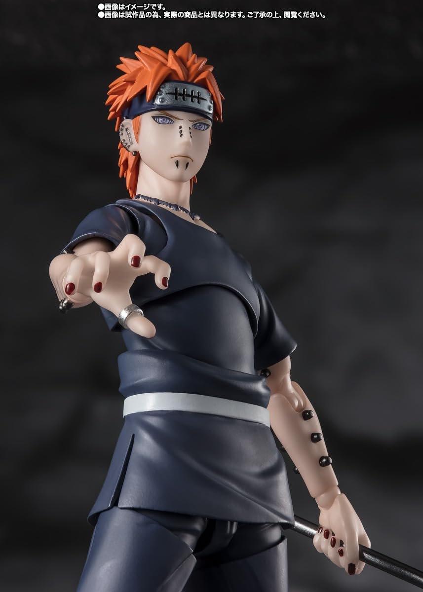 Екшн-фігурка Пейн Тендо Six Path Rinnegan Naruto Shippuden Bandai Spirits S.H.Figuarts TAMASHII NATIONS, фото №5