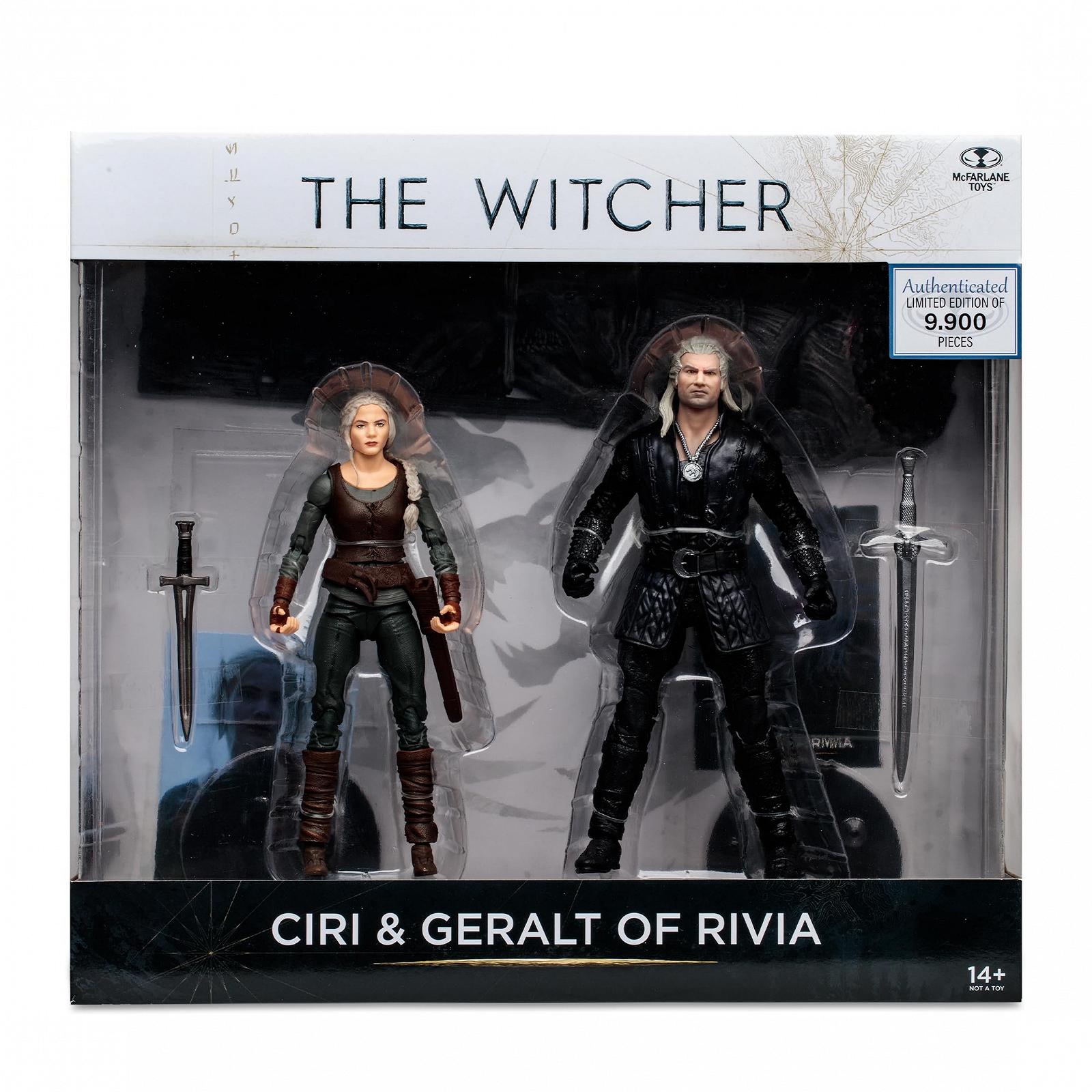 Фигурка McFarlane Ведьмак Геральт и Цири (3-й сезон Netflix) 18 см, фото №11