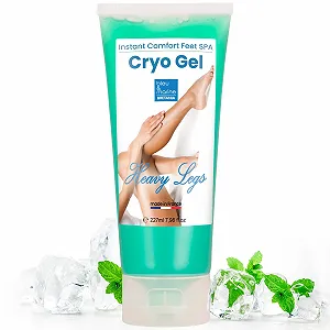 Охлаждающий гель Bleumarine Bretania Professional для тяжелых ног с эфирными маслами и растительными экстрактами 227 мл - Фото 1