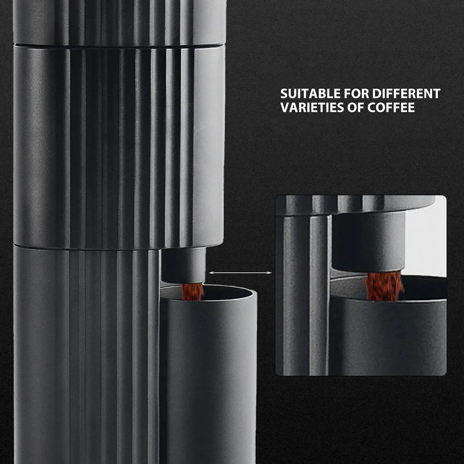 Электрическая кофемолка автоматическая высокоскоростная для дома, 100-240V, EU Plug, фото №8