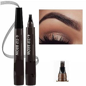 Ручка заповнювач водостійка для брів/бороди чорна - Фото 1