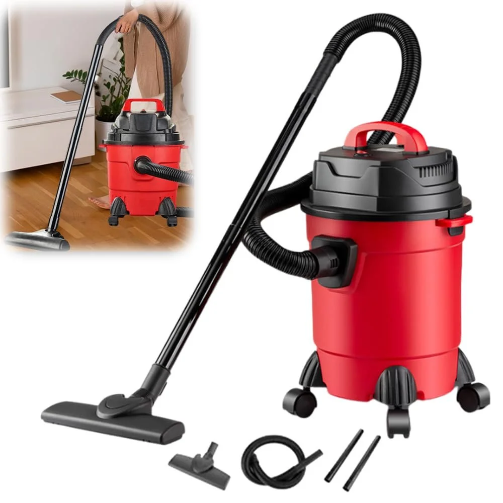 Промисловий пилосос для вологого та сухого прибирання Industrial 1000 W 18 KPA 15 L 2 m hose 3 m cable (Standard), фото №1