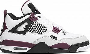 Кроссовки Air Jordan 4 Retro PSG Paris Saint-Germain CZ5624-100 Размер 40.5 synthetic.ua - Фото 1
