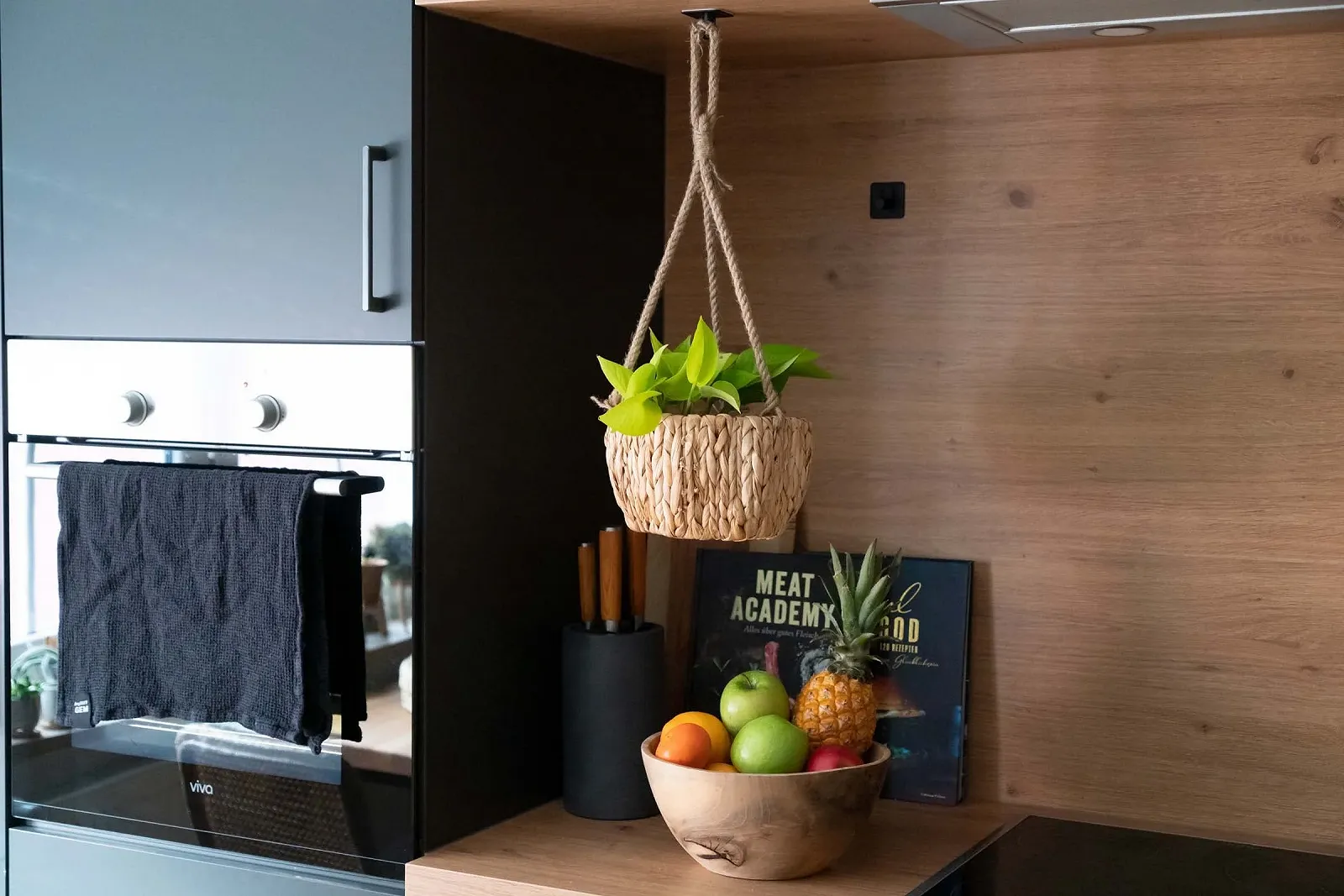 Підвісний кошик Decorasian Водяний гіацинт 22 см, фото №4