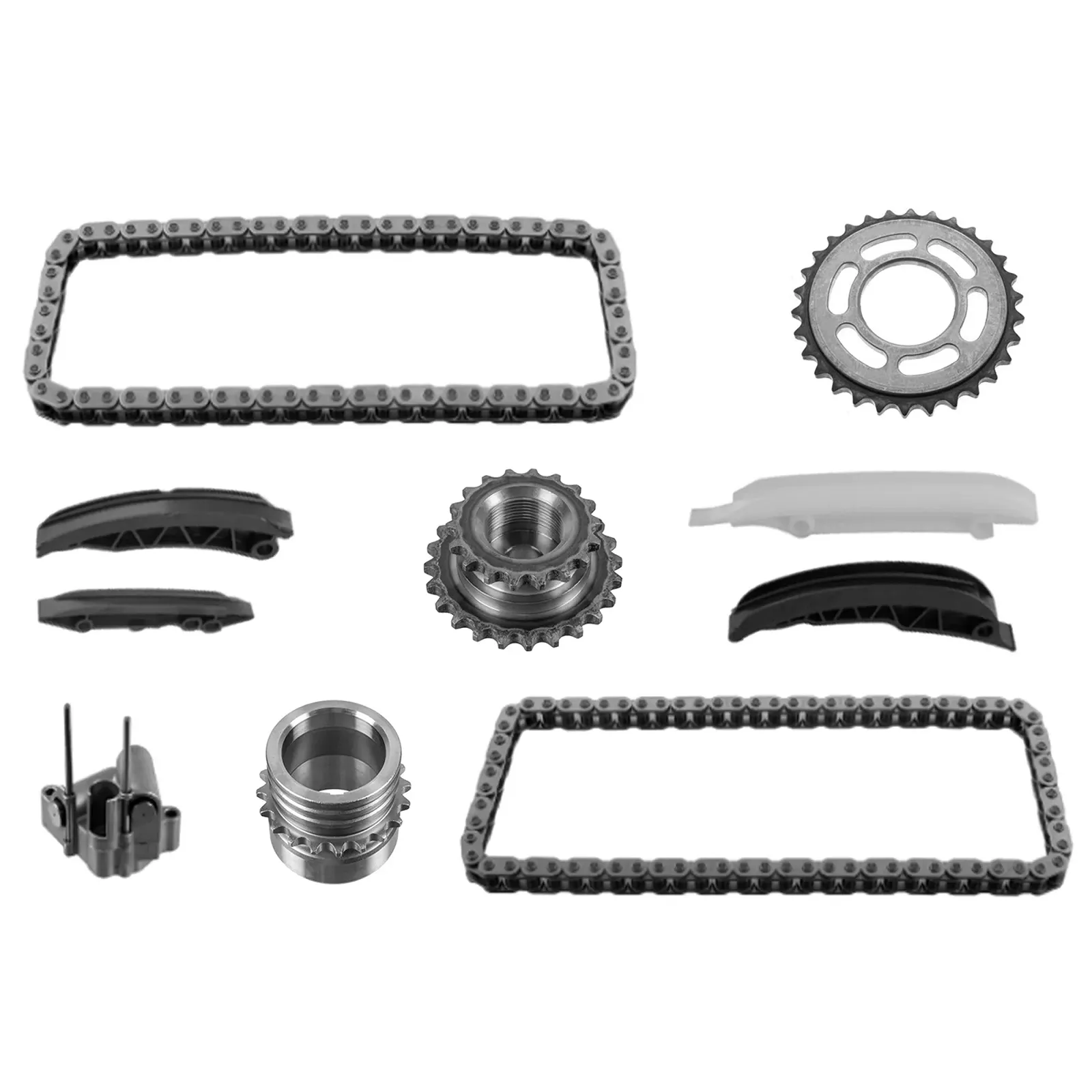 Комплект цепи ГРМ PartsTec PTA114-0132 для BMW, верхний, нижний, фото №1