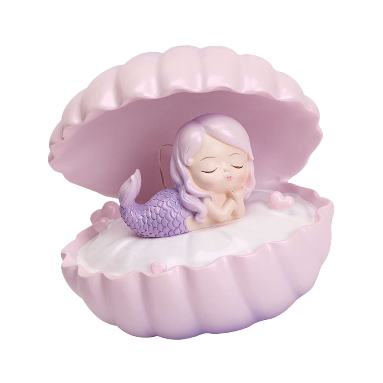 Ночник OSALADI Mermaid Star Light Children's Table Lamp Resin Fairy, фото №1