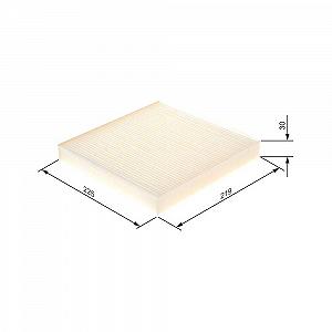 Фильтр салона BOSCH 1 987 432 083 для CITROËN PEUGEOT - Фото 1