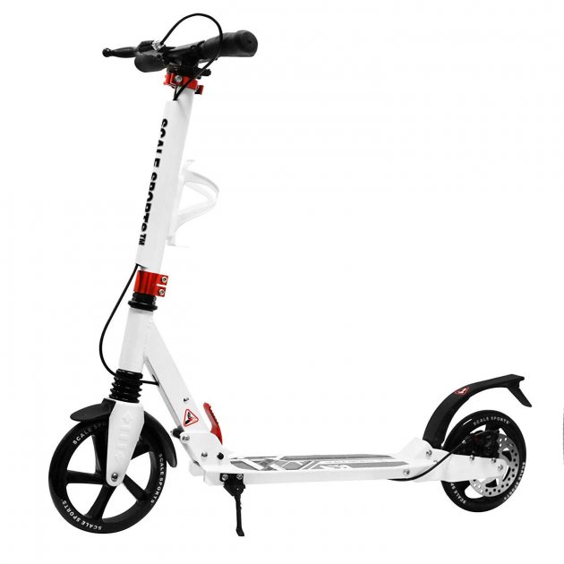 Самокат двоколісний Scale Sports SS-04 Білий (SD-SS04WH), фото №2 Самокат двоколісний Scale Sports SS-04 Білий (SD-SS04WH), фото №2