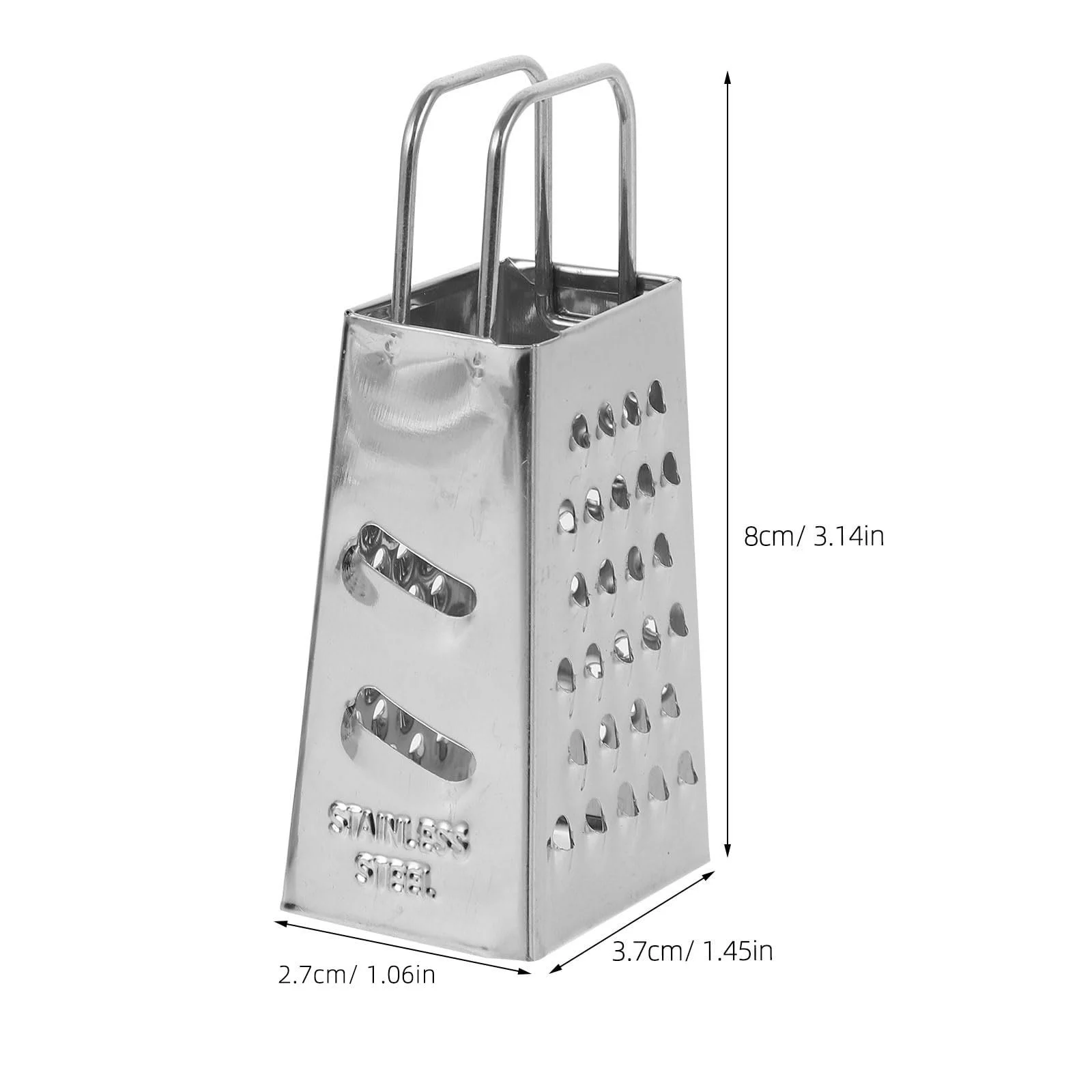 Терка Alipis Mini, Набор из 4, Нержавеющая сталь., фото №5 Терка Alipis Mini, Набор из 4, Нержавеющая сталь., фото №5