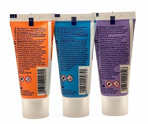 Крем для рук Dresdner Essenz Retinol + Вітамін C з гіалуроновою кислотою та алое вера, 3 x 20 мл, набір з 3 шт. synthetic.ua - Фото 1