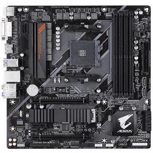Материнская плата Gigabyte B450 AORUS M sAM4 4xDDR4 HDMI-DVI mATX 615903 synthetic.ua - Фото 1