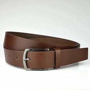 Мужской кожаный ремень коричневого цвета Morison Atelier Terence размер XL 120 cм Мужской кожаный ремень коричневого цвета Morison Atelier Terence размер XL 120 cм