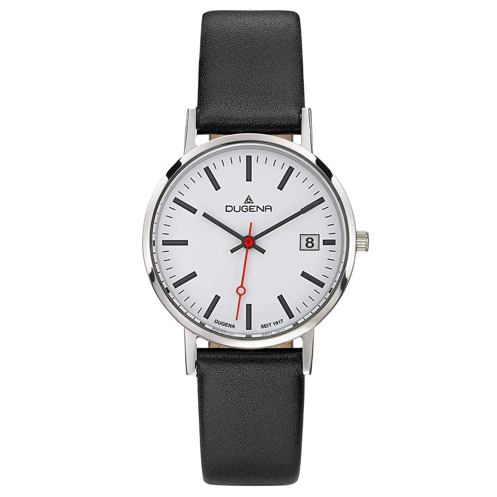 Женские Кварцевые Часы Dugena Basic 4460400 с Кожаным Ремешком, фото №1 Женские Кварцевые Часы Dugena Basic 4460400 с Кожаным Ремешком, фото №1