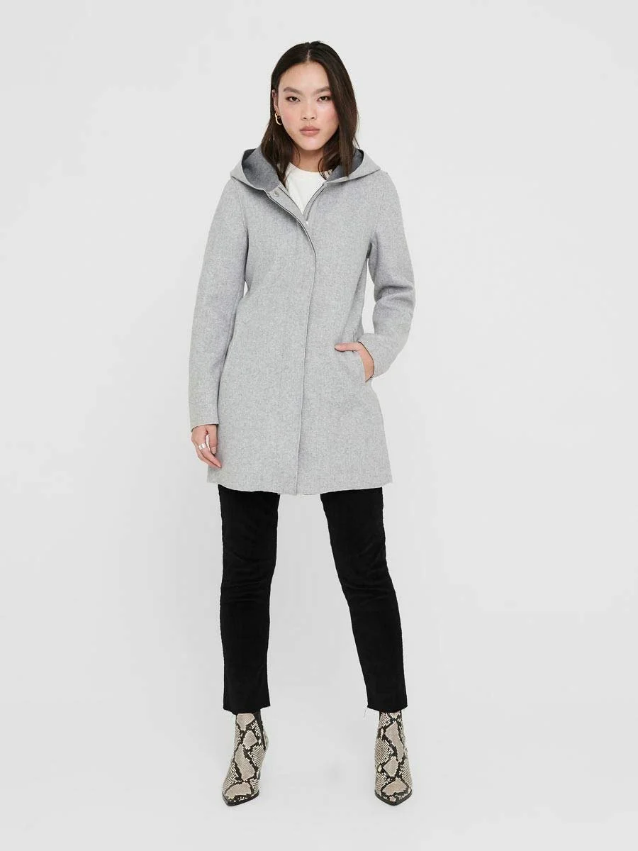 Пальто с капюшоном Only Female, фото №6