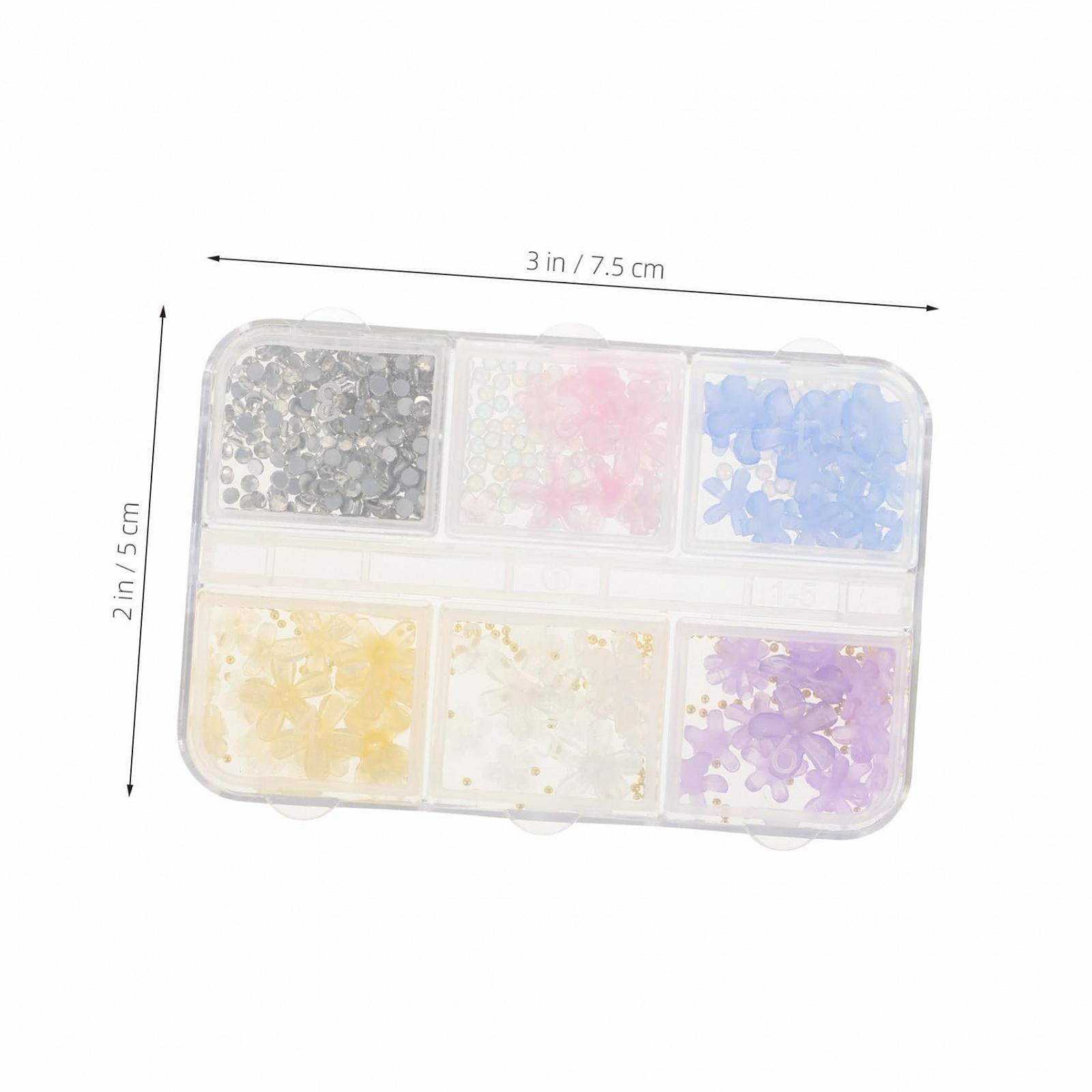 3D Квіти MERRYHAPY Маленькі для саморобного оздоблення нігтів Універсальні, фото №6