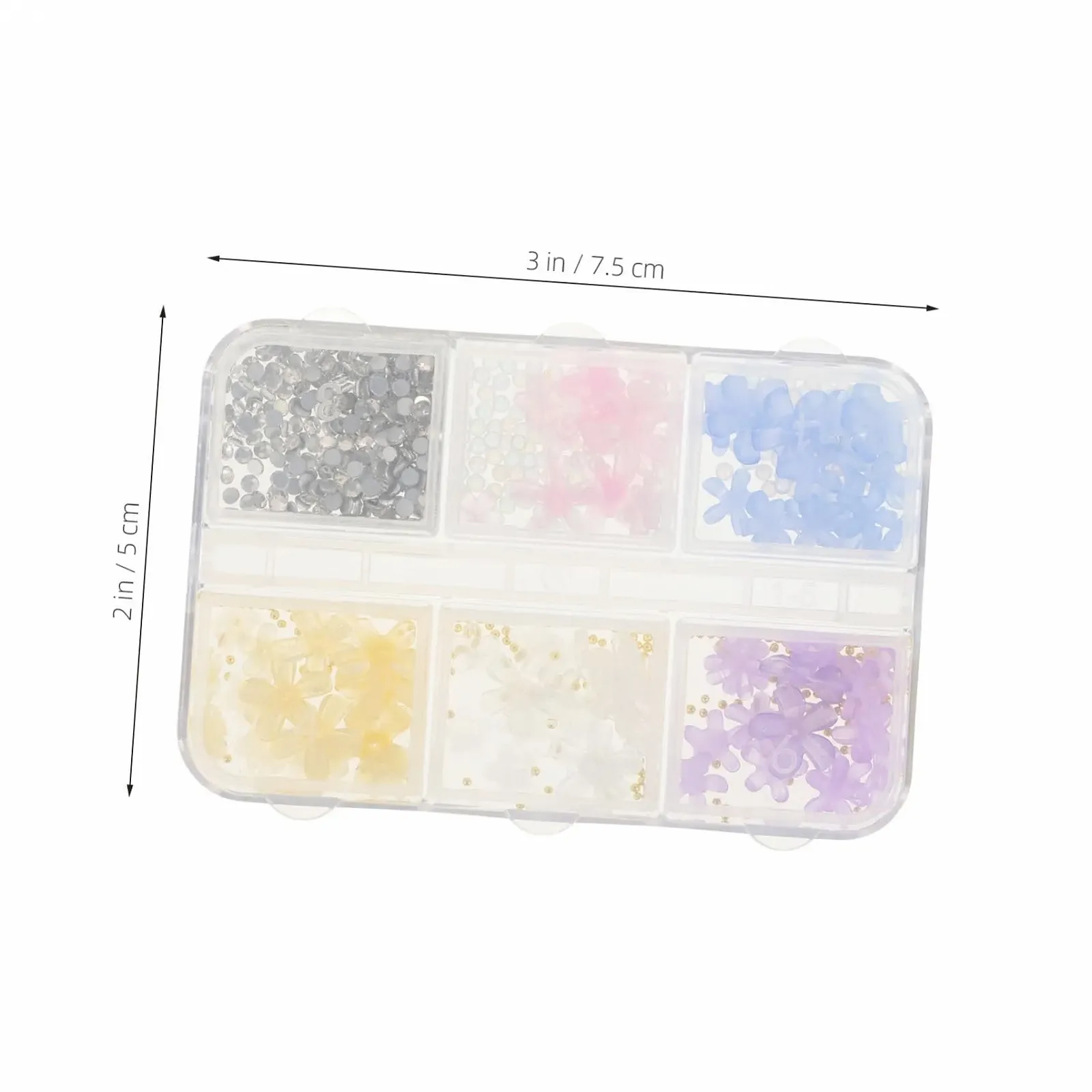 3D Квіти MERRYHAPY Маленькі для саморобного оздоблення нігтів Універсальні, фото №6 3D Квіти MERRYHAPY Маленькі для саморобного оздоблення нігтів Універсальні, фото №6