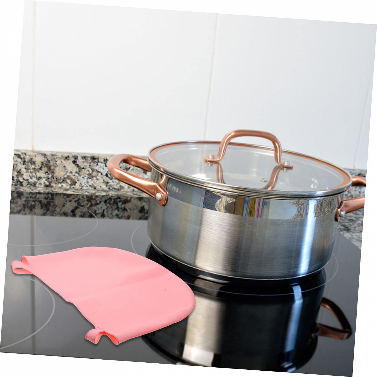 Вставка Hoement Slow Cooker Silica Gel Розовая вставка, фото №3