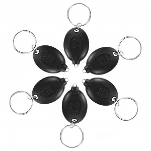 Міні-ліхтарик Брелок ABS Портативний для кемпінгу, походів та надзвичайних ситуацій Маленький Легкий Універсальний - Фото 1