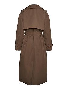 Тренч VERO MODA Vmchloe Long Trenchcoat Ga Noos synthetic.ua - Фото 1