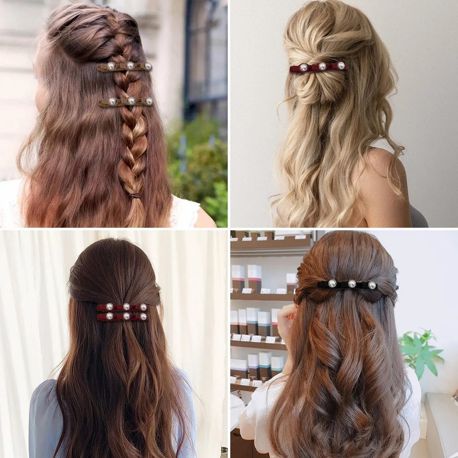 Заколка для волос с жемчугом, фото №4