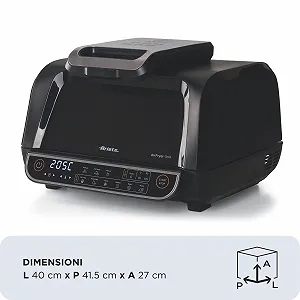 Мультипіч-гриль Ariete 4635 1700 Вт 8 л 8 функцій Black synthetic.ua - Фото 1