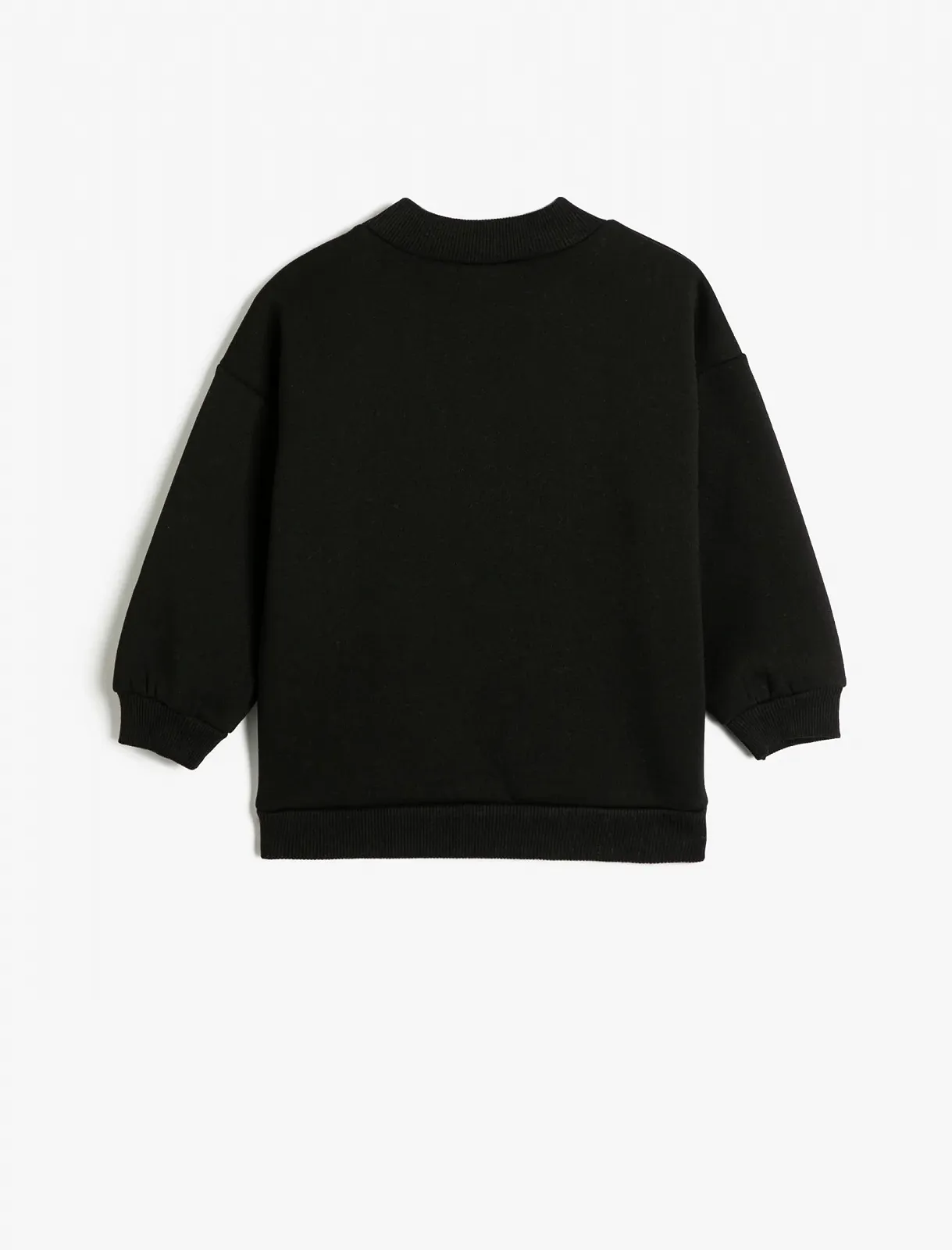 Світшот Koton Для дівчат, з котячими паєтками, з начосом всередині, з круглим вирізом, фото №2