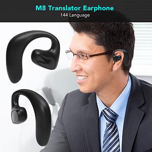 Наушники-переводчики Smart Voice Translator M8, 150 языков, беспроводные synthetic.ua - Фото 1