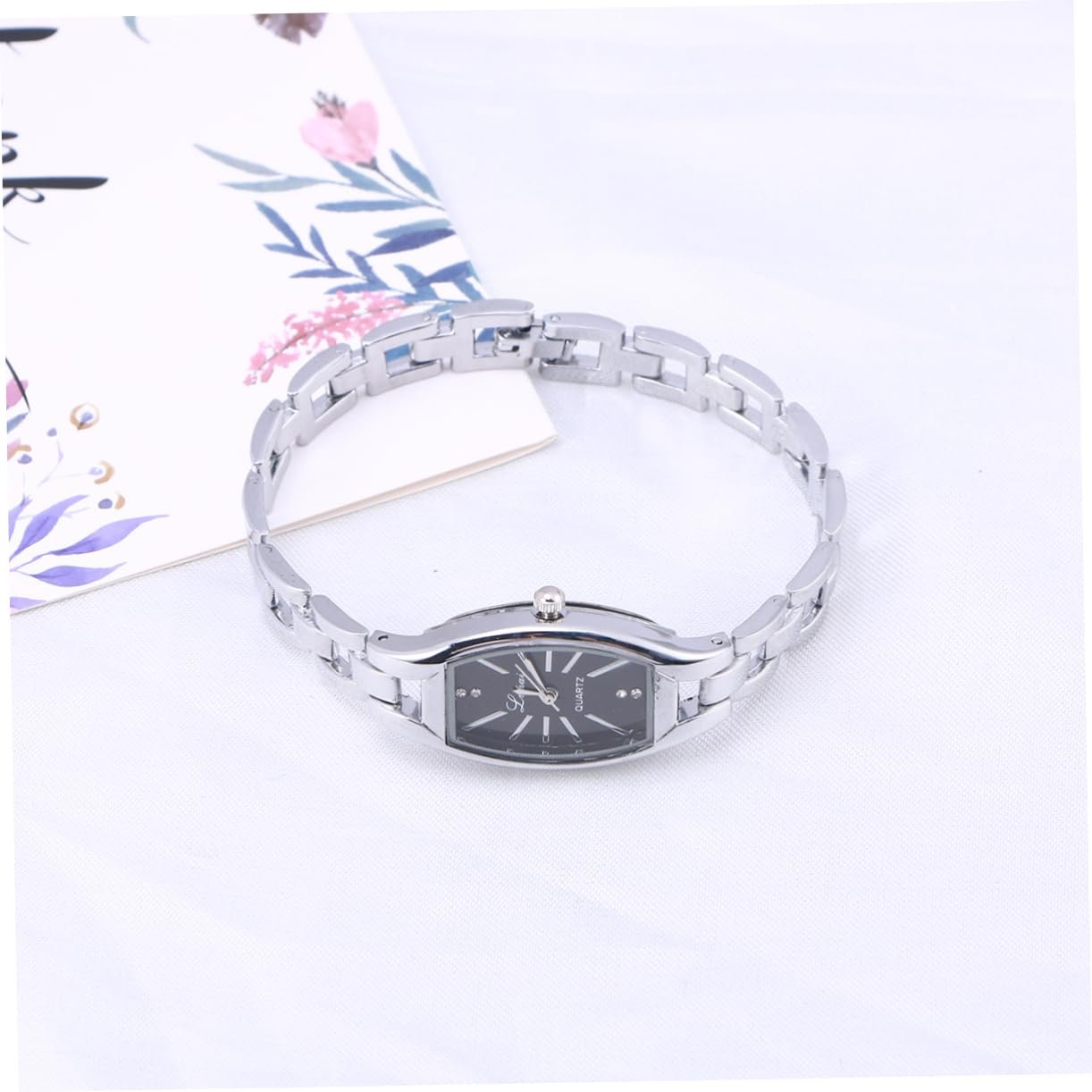 Кварцевые часы LIFKOME серебряные, фото №9