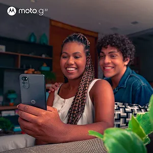 Смартфон Motorola Moto G22 4 ГБ RAM 64 ГБ Dual SIM Cosmic Black synthetic.ua - Фото 1