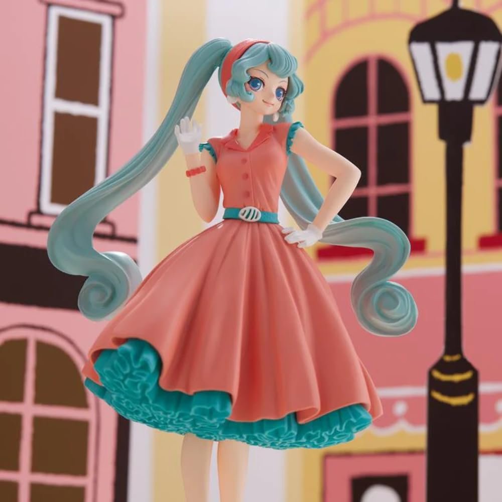 Фігурка Banpresto World Journey Vol.1 Hatsune Miku, 18 см, різнокольорова, фото №10