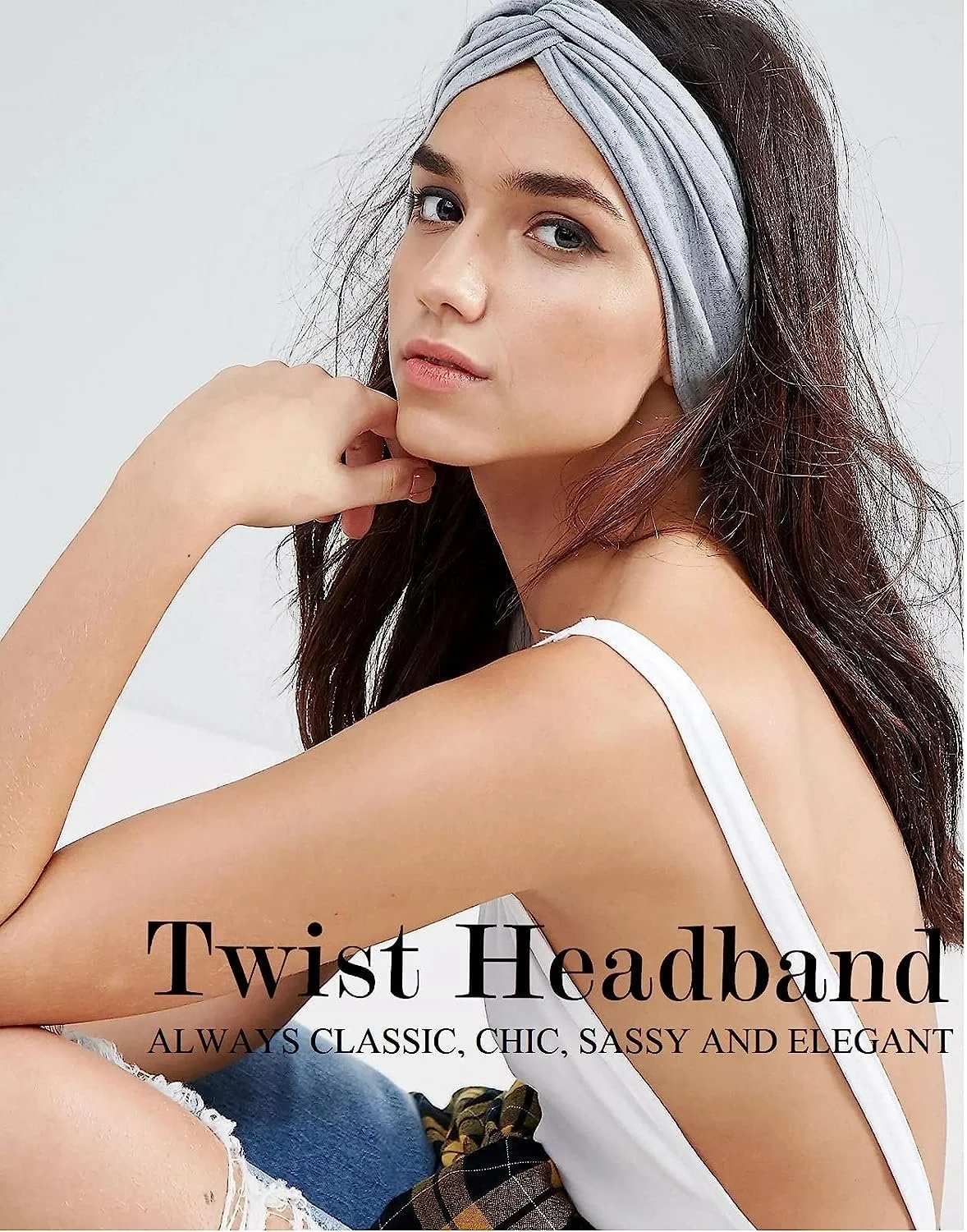 Пов'язка на голову Широка жіноча, фото №2