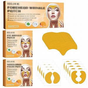 Пластирі для обличчя Fr0wnies Apricot Pads, стрічка для підтяжки обличчя, 30 шт - Фото 1