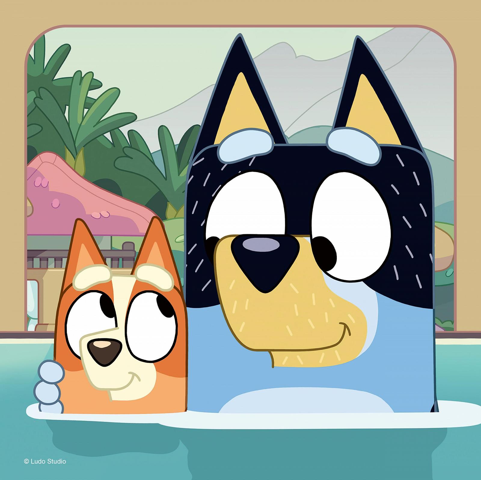 Детский пазл Ravensburger Blueys Adventure 05685 3 x 49 деталей, фото №2 Детский пазл Ravensburger Blueys Adventure 05685 3 x 49 деталей, фото №2