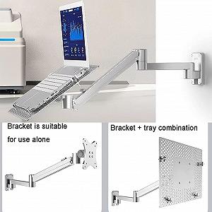 Регулируемая вентилируемая подставка для ноутбука с возможностью поворота под разными углами для улучшения рассеивания тепла дома и в офисе synthetic.ua - Фото 1