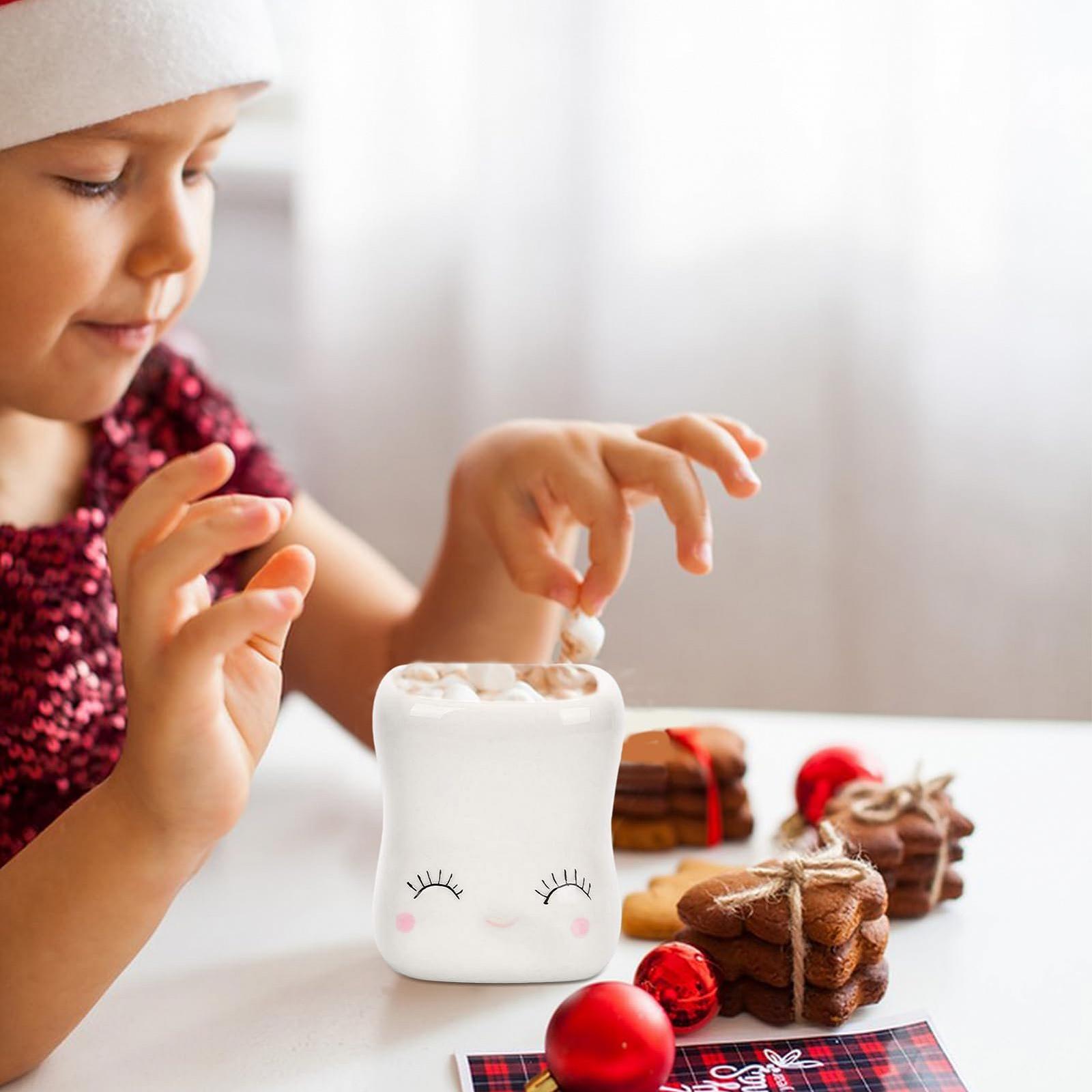 Набір керамічних кавових чашок Tassen з милими виразами обличчя, 160 мл, фото №6