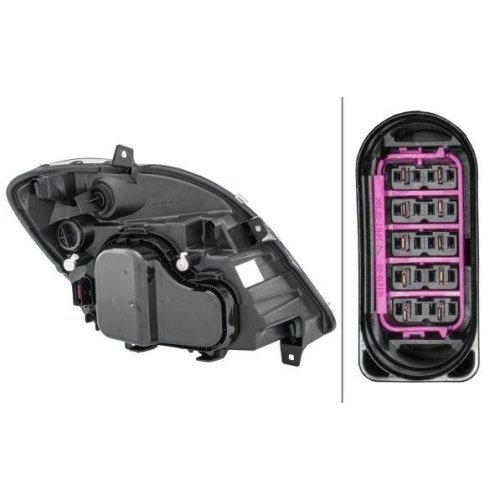 Фара основна HELLA 1EB 247 012-051 для MERCEDES-BENZ ліва, фото №2