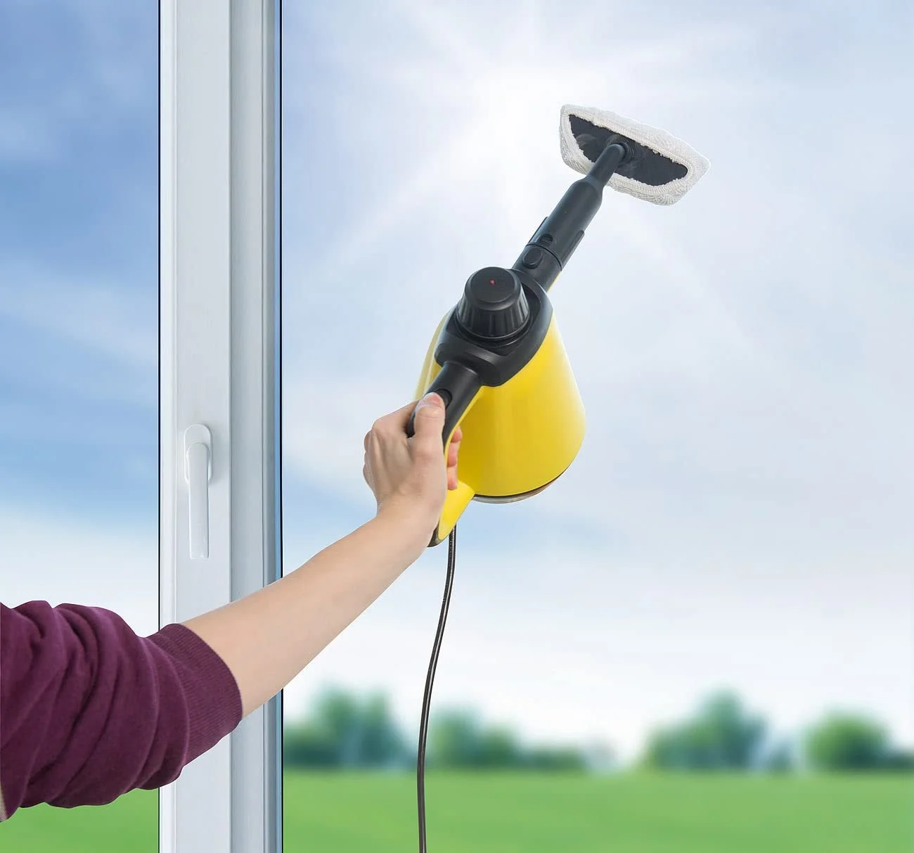 Пароочисник 2-в-1 Sichler Haushaltsgeräte DB-300.b 1200 Вт з набором аксесуарів 16 предметів, фото №6