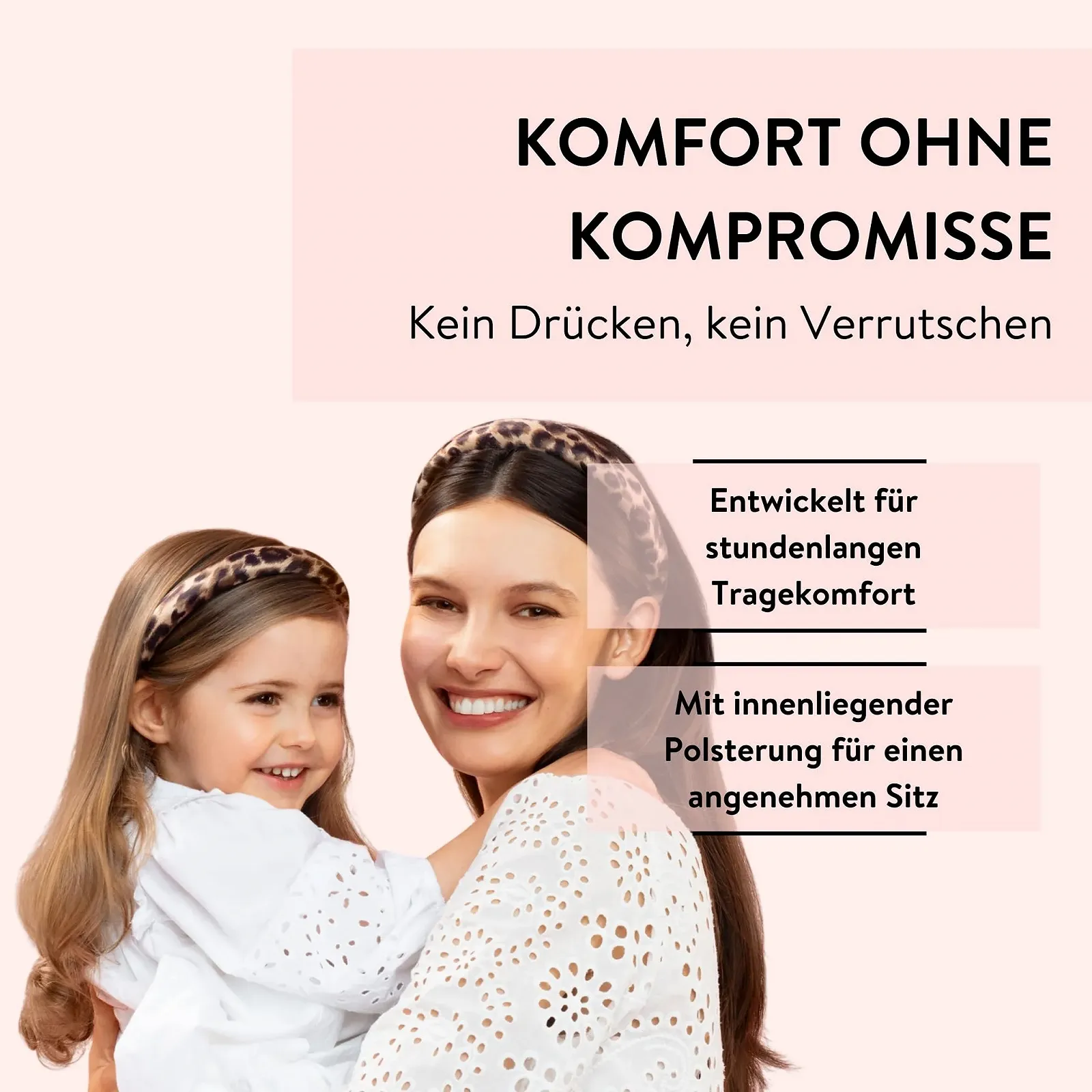 Обруч PARSA Beauty Comfy Hoop Powerful Leopatra Леопардовий принт, фото №4