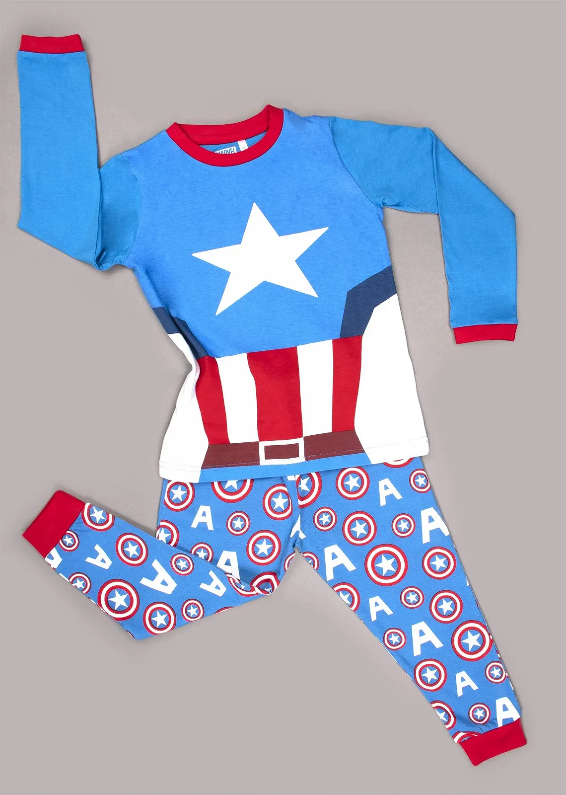 Комплект пижамы Marvel для мальчиков, фото №4