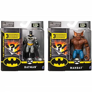 Набор фигурок Batman Batman & Man-Bat 10 см synthetic.ua - Фото 1